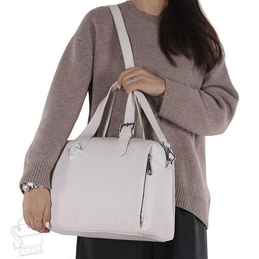 Сумка женская 593139-4 beige Velina Fabbiano-Safenta/30  фото 3