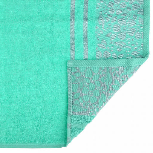 Полотенце махровое Незабудки 50х90см, гладкокрашенное, 375г/м2, светло-мятный (Россия) - Домашняя мода фото 3