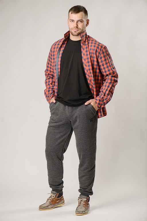 Спортивные брюки Футер 3-х ниточный петля без начёса - Relay фото 2