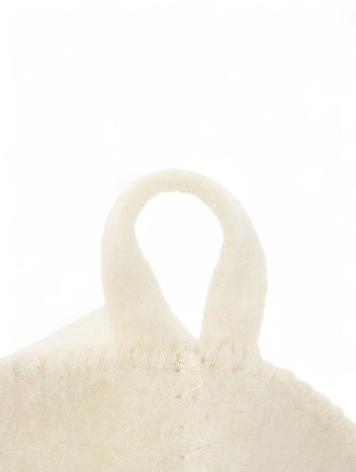 Шапка для бани и сауны Мужик всегда прав, полиэфир 70%, шерсть 30%, Добропаровъ