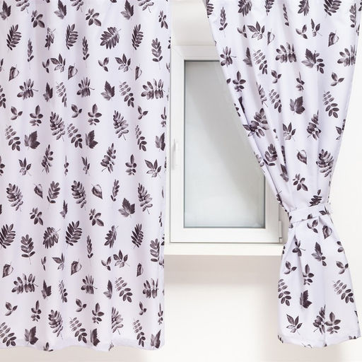 Комплект штор для кухни с подхватами Этель «Impression» 145×180 см - 2 шт., 100% п/э