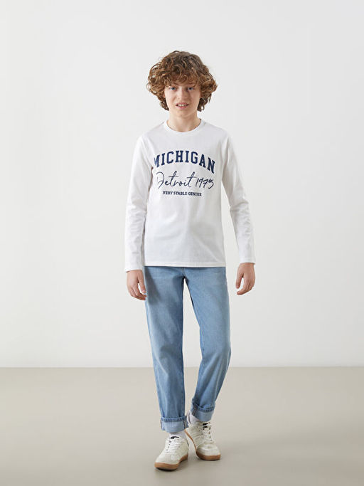 Bisiklet Yaka Erkek ?ocuk Ti??rt