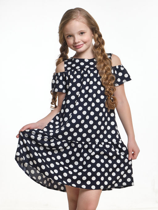 Платье в горох 22-7180 голубой горох - Mini maxi фото 10