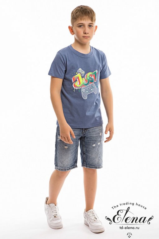 Футболка М223010Пб Индиго