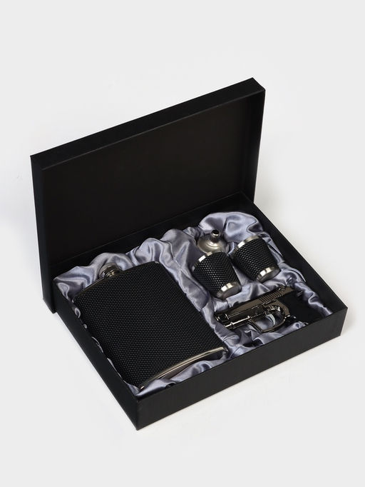 Набор 5в1: фляжка 240 мл, стопка 30 мл, воронка, 2.5 х 3.5 см, зажигалка - Simaland фото 16