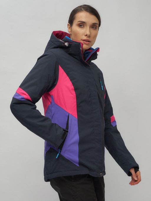 Горнолыжный костюм женский темно-синего цвета 02201TS - Chunmai фото 10