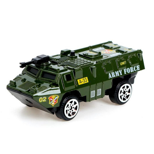 Машина металлическая Армия, масштаб 1:64, МИКС - Автоград фото 6