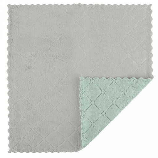 Салфетка для уборки 30х30см "Хозяйка", микрофибра, набор 3шт (Китай)