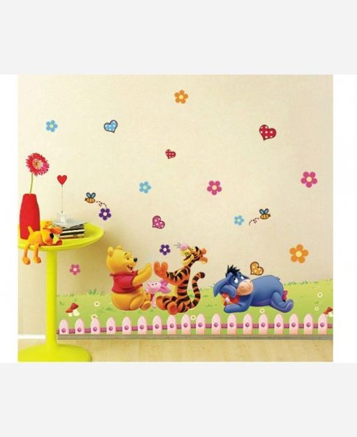 Наклейка винил на стену Винни Пух и Тигра 903908 - Yiwu youda import & export co фото 3