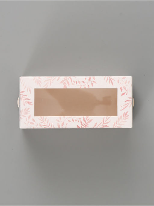 Цена за 5 шт. Коробка подарочная с окном «С любовью», 12×5.5×5.5 см, самосборная