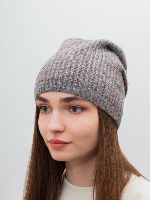 Шапка SEEBERGER арт. 18210-0 HEADSOCK (темно-серый)