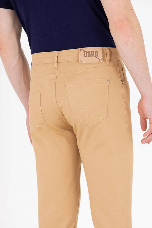 U. S. Polo Assn / Мужские брюки из парусины светло-коричневого цвета - U.s. polo assn фото 7
