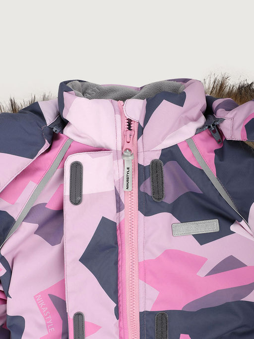 Комбинезон 8з1025 розовый/графит