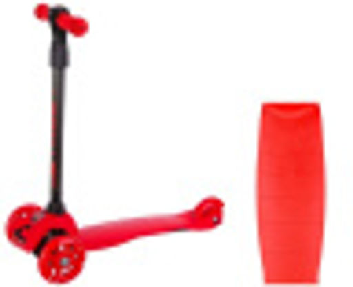 Самокат трехколесный с фонариком