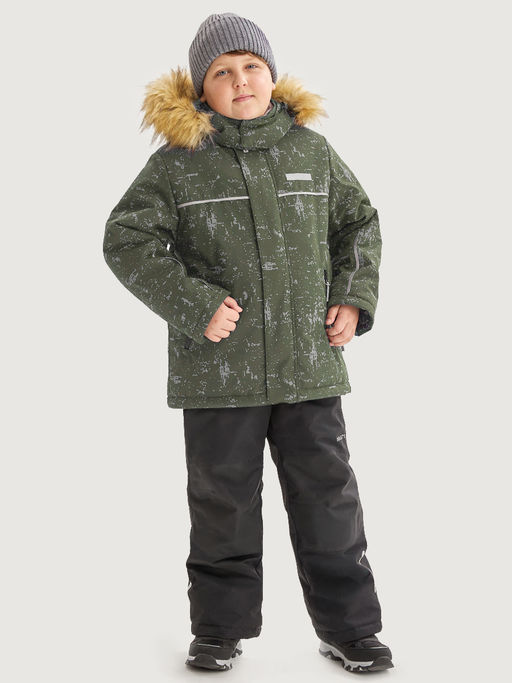 Костюм +7з5925 хаки/черный