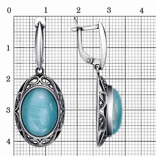 СЕРЬГИ 33612464-3 - Красная пресня фото 2