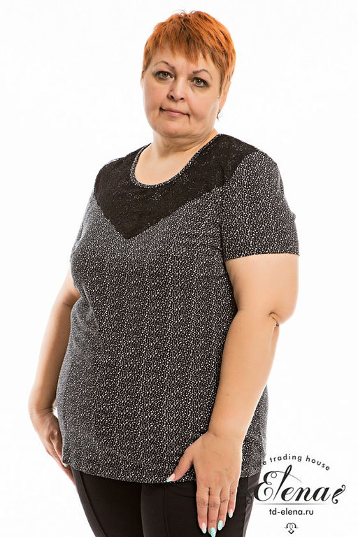 Футболка М320161а Набивка - Елена фото 2