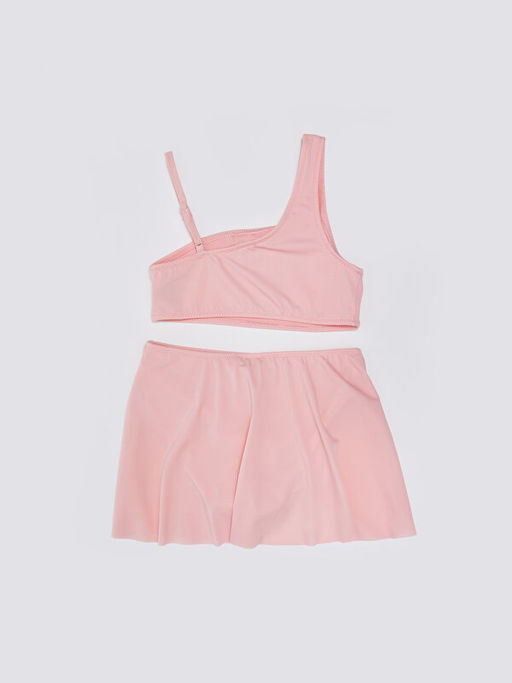 Bask?l? K?z ?ocuk Etekli Bikini - Waikiki фото 2