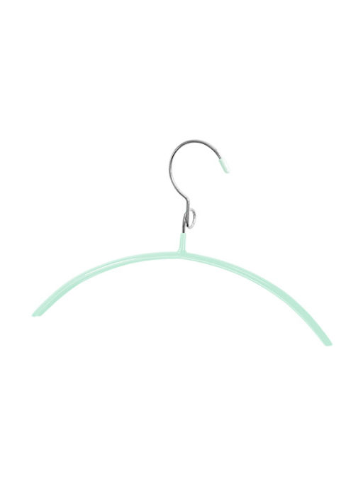 VAL KH-L33S10 Вешалка мет., 33*17.5*1.2 см, набор 10 шт., б/перекл., с крючком д/экон. места, цвет., шт