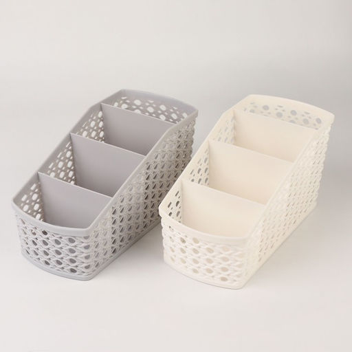 Органайзер для хранения, 4 ячейки, 19×10.5×8 см, МИКС