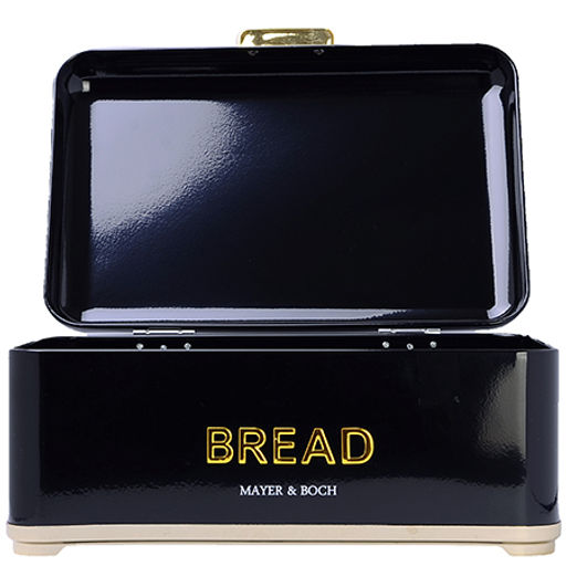 40558 Хлебница с крышкой 35х23,5х12,5см металл MB (х4) - Mayer&boch фото 3
