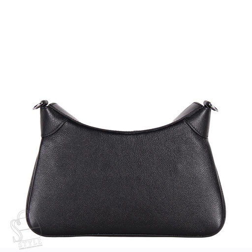 Сумка женская кожаная 6001Q black Polina&Eiterou