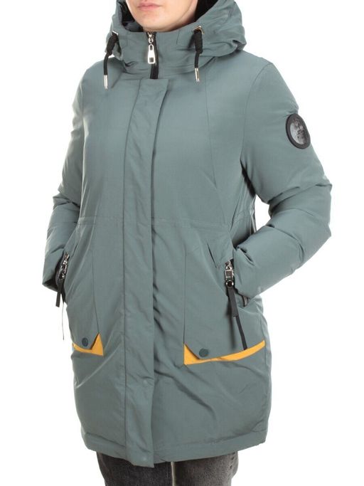M2008 MENTHOL Пальто зимнее женское MARIA (холлофайбер)