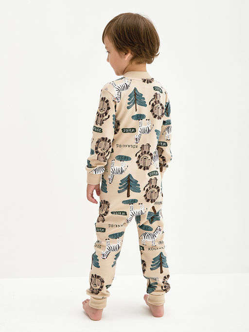 Комбинезон для сна для мальчика Сафари - Kogankids фото 13