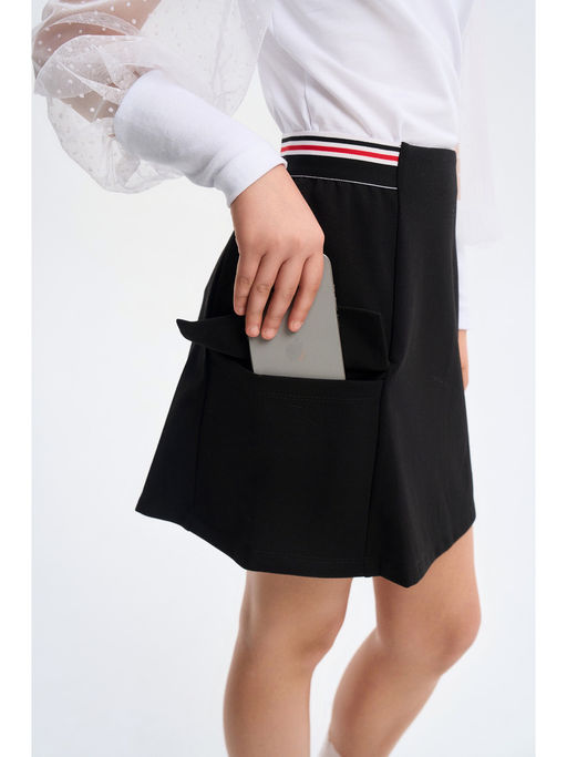 Юбка трикотажная