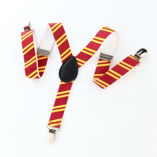 Подтяжки детские «Выбражулька», ширина 2.5 см, бордовая, жёлтая