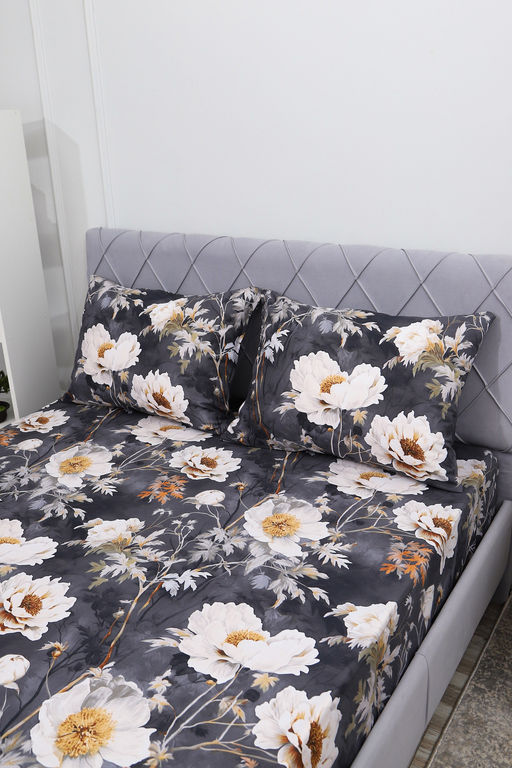 Наволочка поплин Темная ночь 2