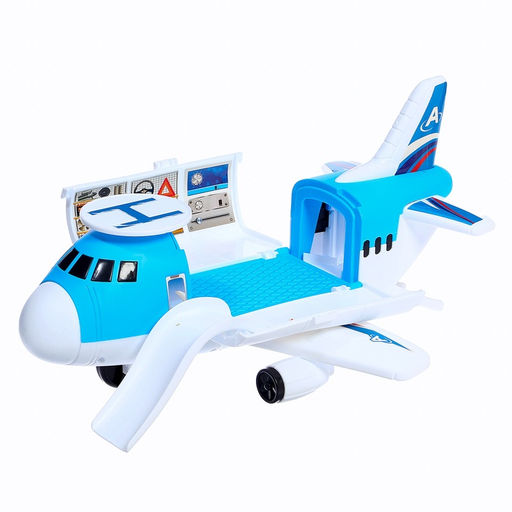 Парковка детская Аэропорт, подвижные элементы, самолёт, с аксессуарами - Автоград фото 12