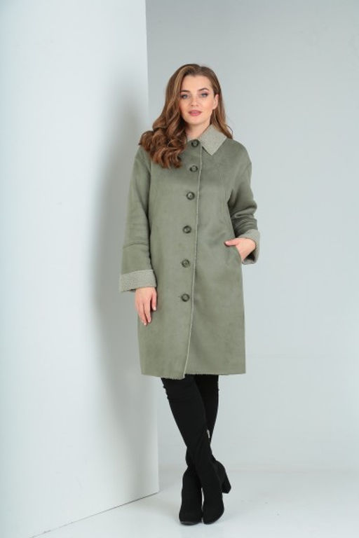 Куртка Diamant 1914-Р беж-какао фото 63