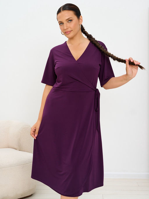 Платье MR008SS3 wine - Maxroses фото 2