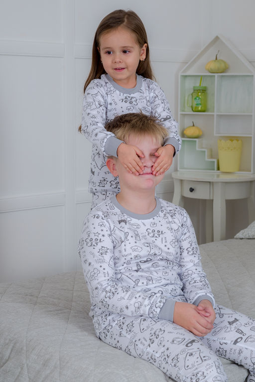 Пижама детская из интерлока пенье Дрёма котик - Амадэль фото 19