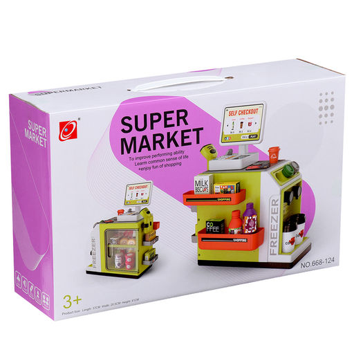 Игровой модуль «Магазин», кофейня с аксессуарами, звуковые эффекты