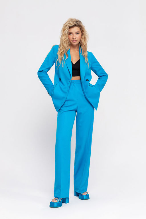 Жакет Pirs 4653 ярко-голубой  фото 2