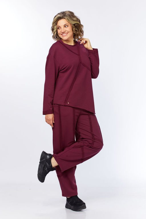 Костюм Diamant 2192 бордо  фото 2