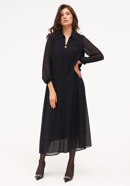 Платье KaVari 1092.1-Р черный  фото 6