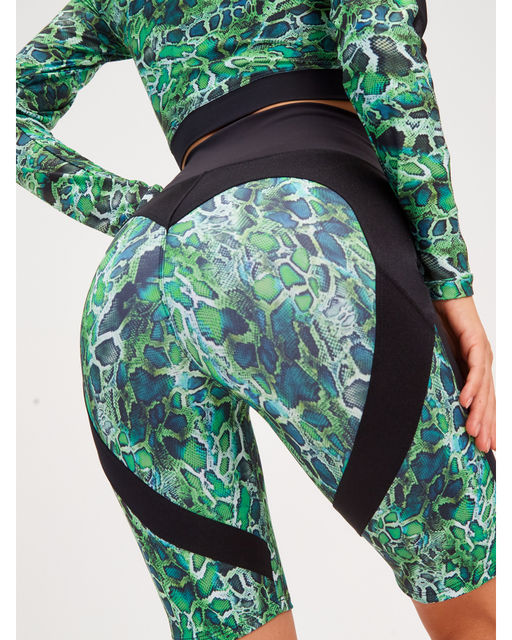 Велосипедки Snake зеленые - Rowan фото 3