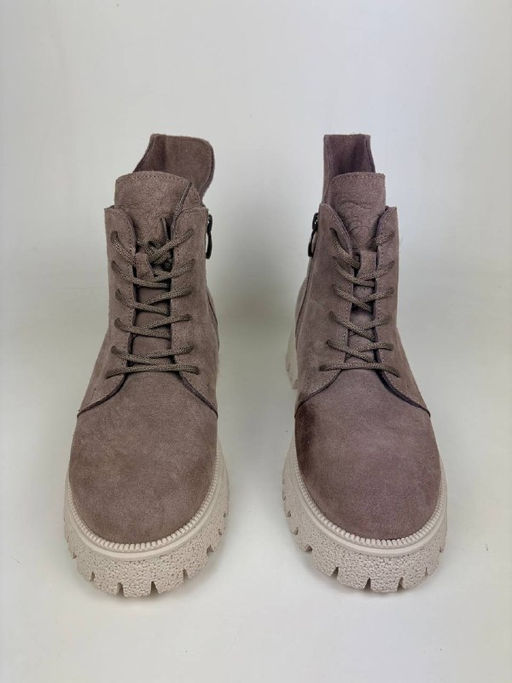 Ботинки 228.V.1541be.Капучино замша уценка