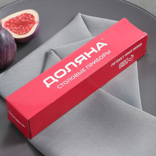 Цена за 12 шт. Вилка столовая Доляна Варт, длина 18.4 см, толщина 1.2 мм, серебристая  фото 4