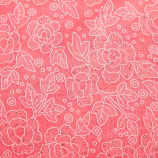 Платок женский, цвет коралл, размер 70х70 - Rossini фото 2