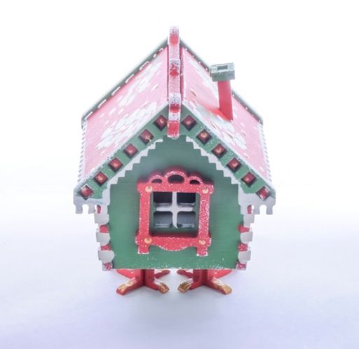 Елочные игрушки: Избушка на курьих ножках 6017 - Idh фото 3