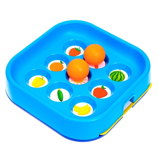 Развивающий набор Дуй на мяч, игровая основа, шарики, набор карточек - Iq-zabiaka фото 3