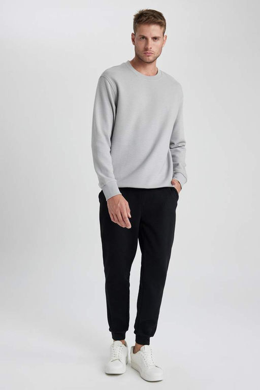 Базовая толстовка Comfort Fit - Defacto фото 6