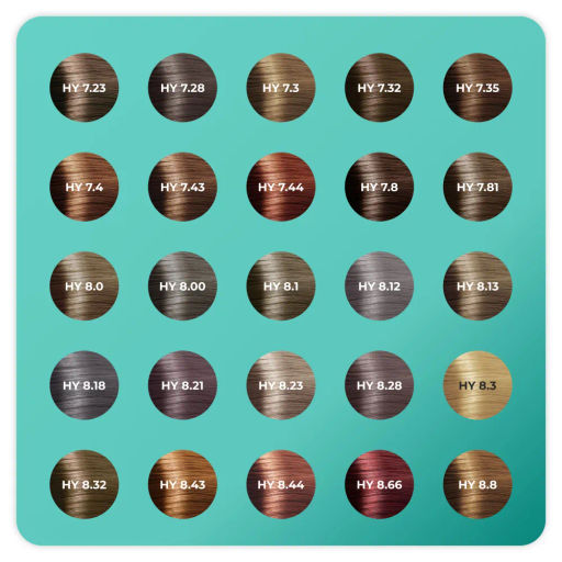 HY 8.0 Светлый блондин, крем-краска для волос с гиалуроновой кислотой, 100 мл - Kapous professional фото 12