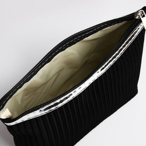 Косметичка на молнии, цвет чёрный - Simaland фото 3