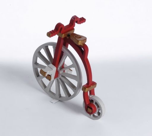 Елочная игрушка - Ретро Велосипед 3020 Classic - Idh фото 3