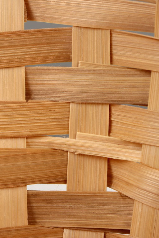 Корзина плетёная для хранения, бамбук, круглая, цвет натуральный, набор 3 шт.